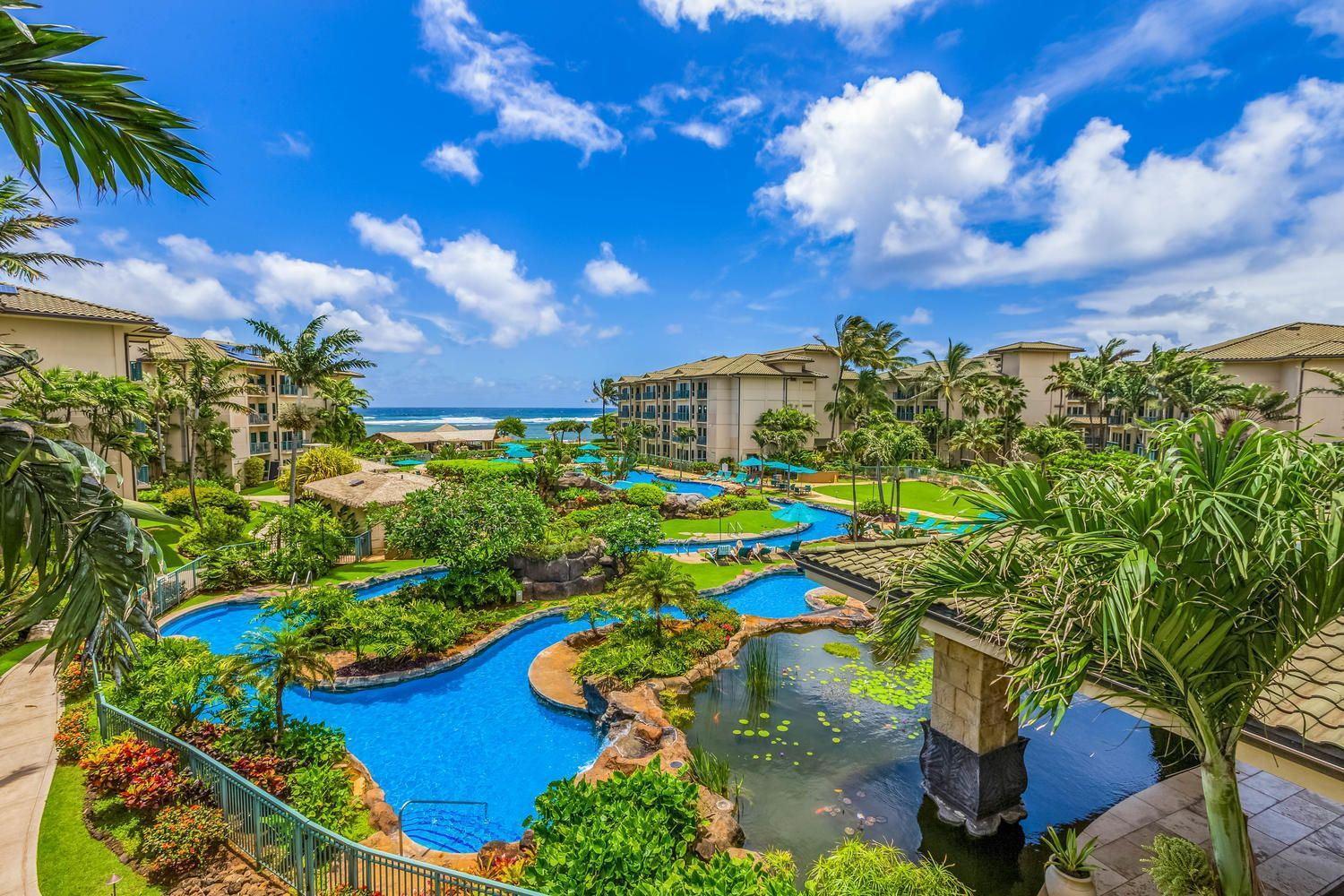 Waipouli Beach Resort Penthouse Beautiful Oceanview Aloha! Ac Pool Kapa'a Exterior foto